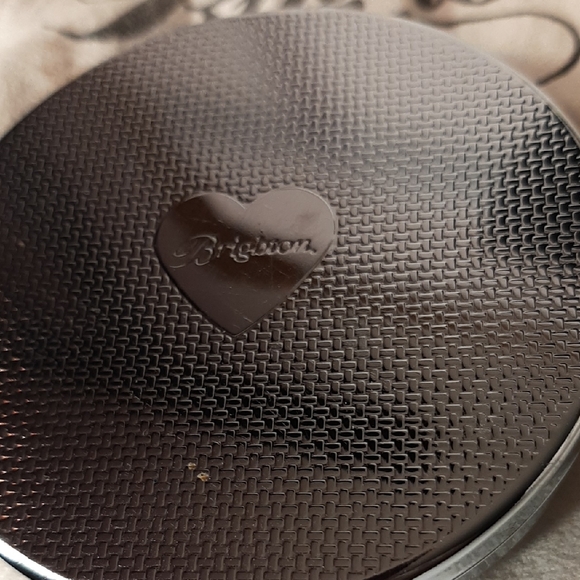 SALE! Brighton Vintage Silver/Multicolor Dragonfly Compact - Picture 5 of 15